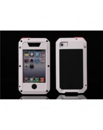 De Golpes Stalinite Tres Familiarizarse Para Cubrir El Caso De IPhone 5  5s-Blanco - Envío Gratuito