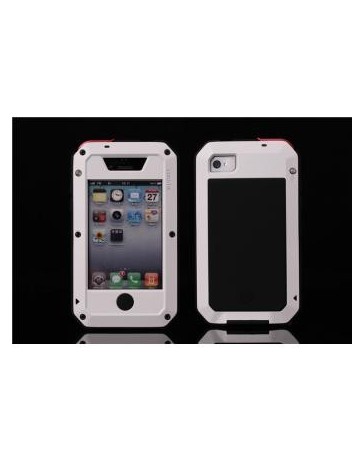 De Golpes Stalinite Tres Familiarizarse Para Cubrir El Caso De IPhone 5  5s-Blanco - Envío Gratuito