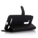 Cartera de cuero cubierta del soporte del caso prima para Zenfone Go ZB551KL -Nergo - Envío Gratuito