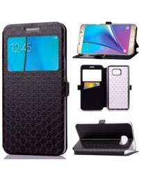 caja del teléfono de la PU de la pared del folio ranuras para tarjetas de para Samsung Galaxy Note 5 - Envío Gratuito