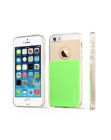 Funda Usams Smart Series Iphone 55s- VerdeDorado - Envío Gratuito