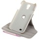 Estuche con Soporte Giratorio para Samsung Galaxy S4 i9500i9505-Púrpura. - Envío Gratuito
