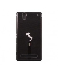 Funda Protector Mixto Sony Xperia T2 Ultra Negro Italia - Envío Gratuito