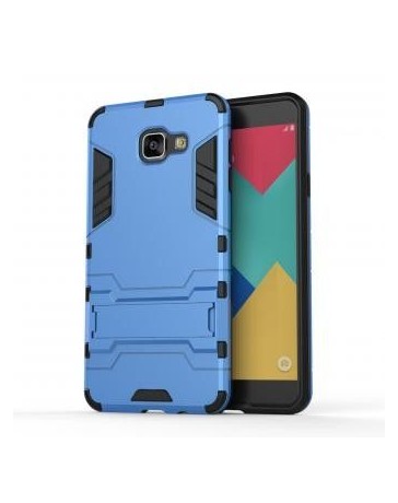 Hybrid Dual Layer Armor Defender Full Body Protective Case Cover for Samsung Galaxy A7 2016 (Blue) - Envío Gratuito