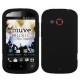 Funda Protector Silicon Negro HTC Desire C - Envío Gratuito
