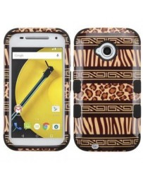 FUNDA PROTECTOR DOBLE-MOTOROLA-MOTO E E2 SEGUNDA GENERACION XT1511-TRIBAL - Envío Gratuito