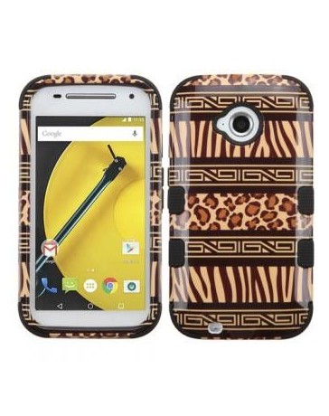 FUNDA PROTECTOR DOBLE-MOTOROLA-MOTO E E2 SEGUNDA GENERACION XT1511-TRIBAL - Envío Gratuito