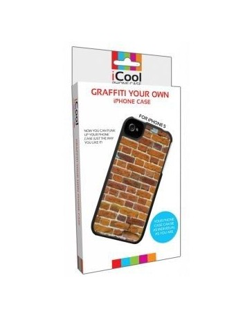 I-Cool Graffiti Funda Personalizable para iPhone 5 - Envío Gratuito