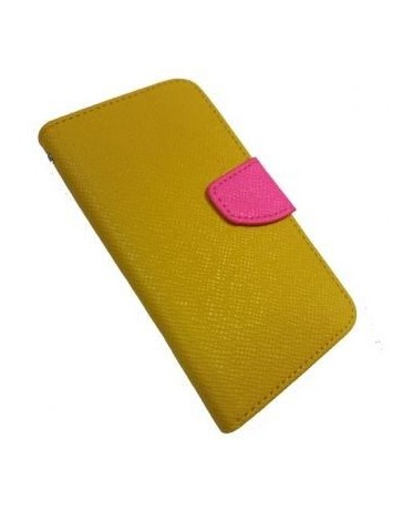 Funda Flip Mercury OHR Cell FUFLIPMERS3MINIAM para Samsung S3 MINI-Amarillo - Envío Gratuito