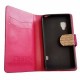 Funda Flip Glitter OHR Cell FUFLIPGLIL5XFU para LG L5X-Fucsia - Envío Gratuito