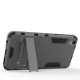 Armor Case Hybrid Heavy Duty Hard Cover Case for LG K10 Stand Case with kickstand (Gray) - Envío Gratuito