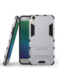 Armadura duro híbrido de la cubierta para trabajo pesado de nuevo caso con el pie de apoyo para OPPO R9 Plus - Envío Gratuito