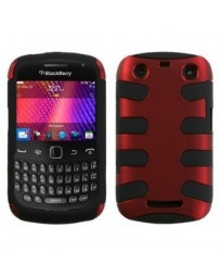 Funda Protectora Blackberry Curve 3 9360 Rojo Titanium Mixto - Envío Gratuito