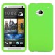 Funda Protector Silicon HTC One M7 Verde - Envío Gratuito