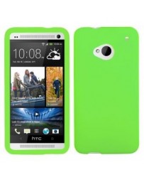 Funda Protector Silicon HTC One M7 Verde - Envío Gratuito