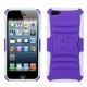 Funda Protector Morado Mixto con Pie Iphone 5 - Envío Gratuito