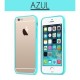 Funda transparente Usams Edge Series iPhone 6 -Azul - Envío Gratuito