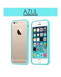 Funda transparente Usams Edge Series iPhone 6 -Azul - Envío Gratuito