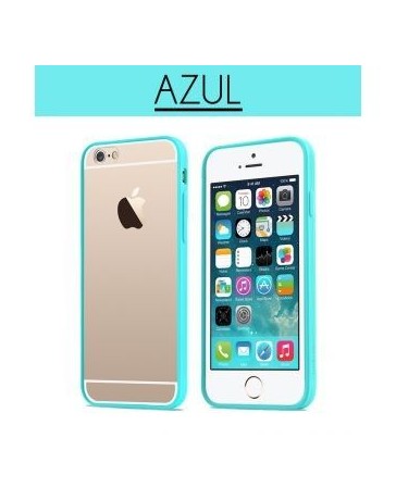 Funda transparente Usams Edge Series iPhone 6 -Azul - Envío Gratuito