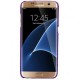 Cáscara del teléfono de la tarjeta de la sirena de cuero pasta de diamante Para S7 Edge - Purple - Envío Gratuito