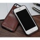 Ultra Slim Leather cubierta trasera Card Slot Back Case Cover for iPhone 6 Plus  6s Plus-Negro - Envío Gratuito