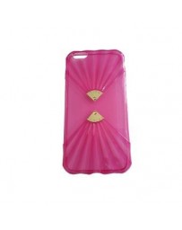 Funda TPU Diamante OHR Cell TPUDIAIPHN5FU para iPhone 5 - Fucsia - Envío Gratuito