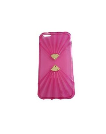 Funda TPU Diamante OHR Cell TPUDIAIPHN5FU para iPhone 5 - Fucsia - Envío Gratuito