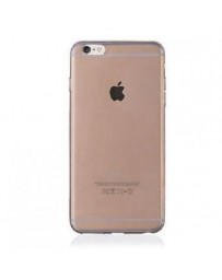 Funda Protectora de Cristal Transparente TPU para Iphone 6 Plus-Gris - Envío Gratuito