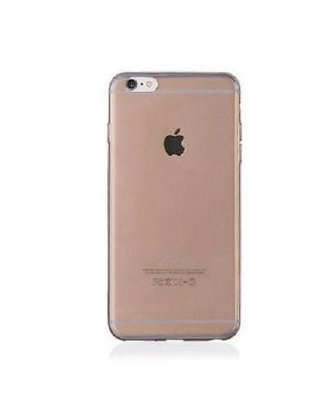 Funda Protectora de Cristal Transparente TPU para Iphone 6 Plus-Gris - Envío Gratuito
