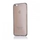 Funda Protectora de Cristal Transparente TPU para Iphone 6 Plus-Gris - Envío Gratuito