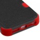 Funda Case para Iphone SE  Iphone 5s Doble Protector de Uso Rudo-Negro con Rojo - Envío Gratuito