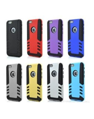Funda carcasa rugged hybrid case membranas iPhone 6 6s - 6 6s plus - Envío Gratuito
