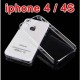 Funda Protector Crystal Case Transparente Rígido Iphone 4 4s 5 5s 5c 6 6s 6 Plus 6s Plus SE + Mica Cristal Templado 9H - Envío G