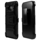 Funda Case con Clip para Samsung Galaxy S7 EDGE Triple Protector de Uso Rudo -Negro - Envío Gratuito