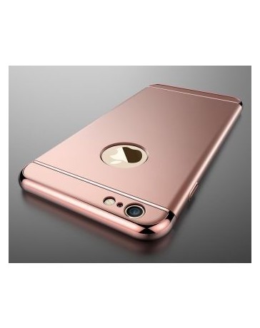 Funda Case para Iphone 6s  Iphone 6 Protector Carcasa con aspecto Cromado con Textura Satinada-Rose Gold - Envío Gratuito