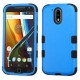 Funda case para Motorola Moto G4 Plus  Moto G4 Doble Protector de Plástico Super Resistente Uso Rudo -Azul - Envío Gratuito