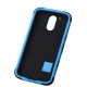 Funda case para Motorola Moto G4 Plus  Moto G4 Doble Protector de Plástico Super Resistente Uso Rudo -Azul - Envío Gratuito