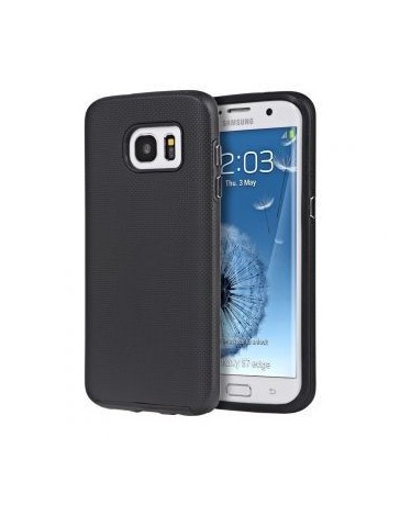 Funda Case para Samsung Galaxy S7 Edge G935 de Uso Rudo con Doble Protector-Negro - Envío Gratuito