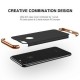 Funda protector case delgado duro armadura prueba golpes cubierta mate Logo agujero para iphone 7 Plus（Negro） - Envío Gratuito