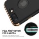 Funda protector case delgado duro armadura prueba golpes cubierta mate Logo agujero para iphone 7 Plus（Negro） - Envío Gratuito