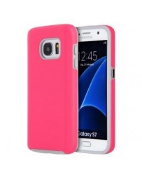 Funda Case para Samsung Galaxy S7 G930 (No Edge) Uso Rudo con Doble Protector-Rosa - Envío Gratuito