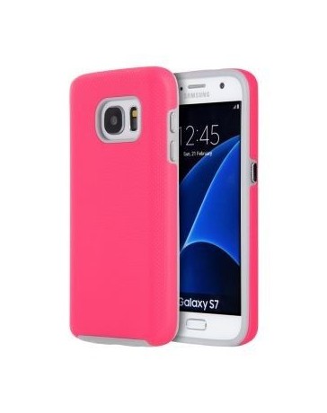 Funda Case para Samsung Galaxy S7 G930 (No Edge) Uso Rudo con Doble Protector-Rosa - Envío Gratuito