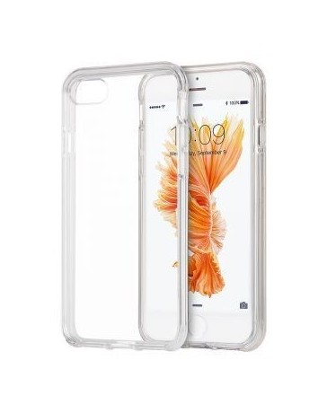 Funda Case para Iphone 7 Plus Transparente con Bumper Reforzado-Transparente - Envío Gratuito