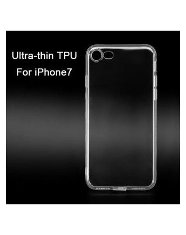 Funda Crystal Case TPU Transparente Flexible iPhone 7 o iPhone 7 Plus + Mica de Regalo - Envío Gratuito