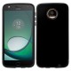 Funda Case para Motorola Moto Z Play Doble Protector de Plástico Crash para Uso Rudo-Negro - Envío Gratuito