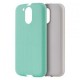 Funda Case para Motorola Moto G4 Plus  Moto G4 Doble Protector de Plástico Super Resistente Uso Rudo-Menta - Envío Gratuito