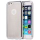 Funda Case para Iphone 6s  Iphone 6 de Plástico Brilloso con Contorno Cromado-Silver - Envío Gratuito