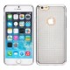 Funda Case para Iphone 6s  Iphone 6 de Plástico Brilloso con Contorno Cromado-Silver - Envío Gratuito