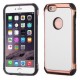 Funda Case para Iphone 6s  Iphone 6 Doble Protector para Uso Rudo de Piel y Plastico Cromado-Blanco - Envío Gratuito