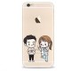 para iphone 6 cáscara del teléfono móvil shell descendiente del sol para los conjuntos iphone6s - Envío Gratuito